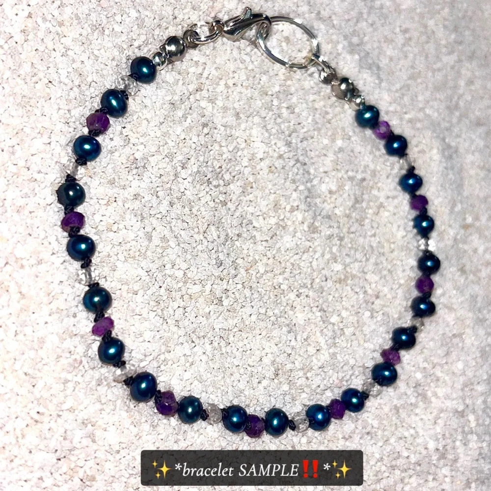 “Armand Divine” Handcrafted Fine Natural Bracelets! 💎✨ (READ ALL DETAILS‼️) - Picture 2 of 6